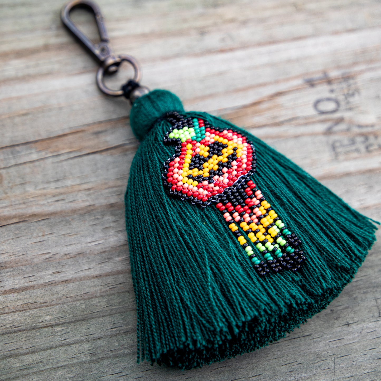 CLASSIC TASSEL - BEADED PUMPKIN