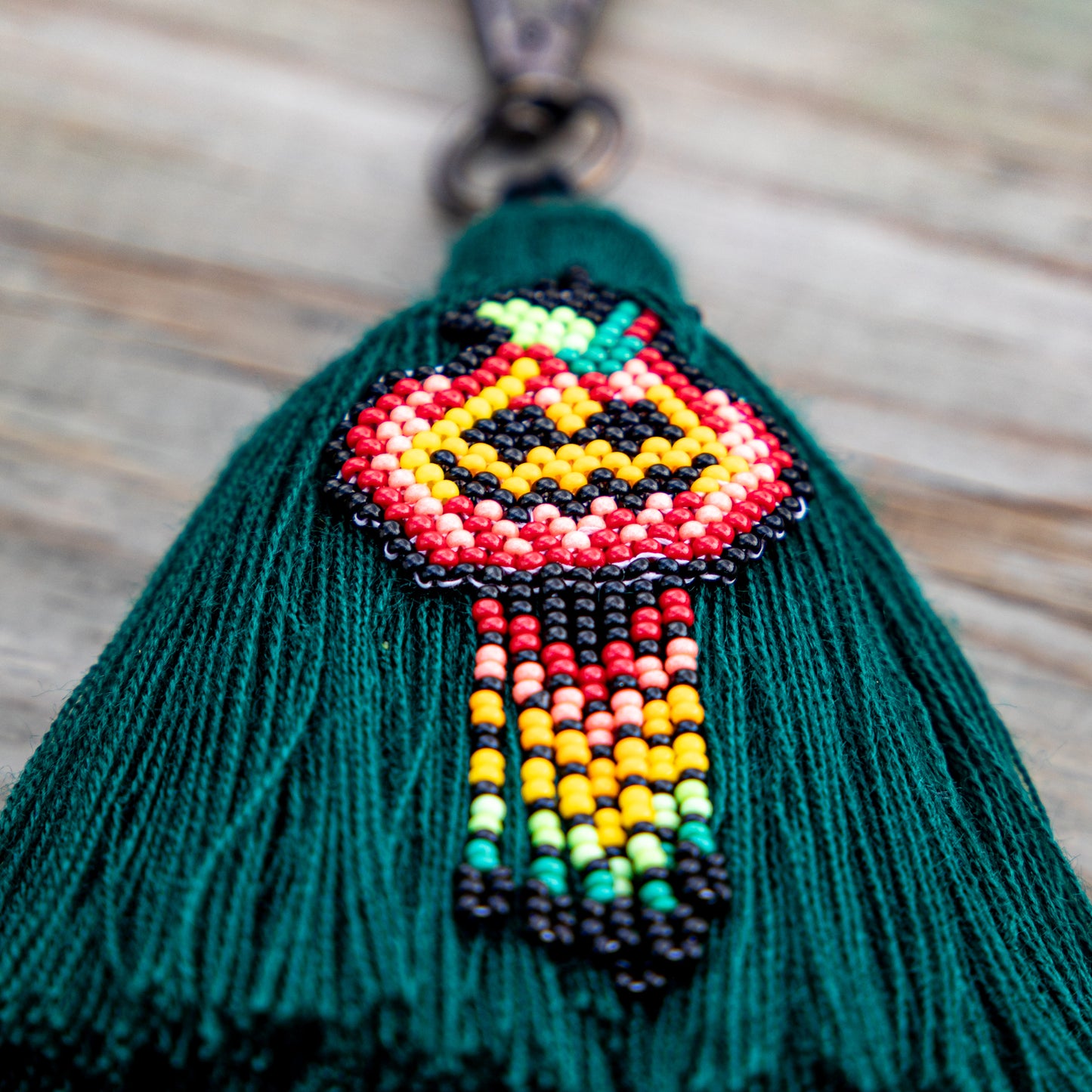 CLASSIC TASSEL - BEADED PUMPKIN