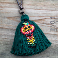 CLASSIC TASSEL - BEADED PUMPKIN