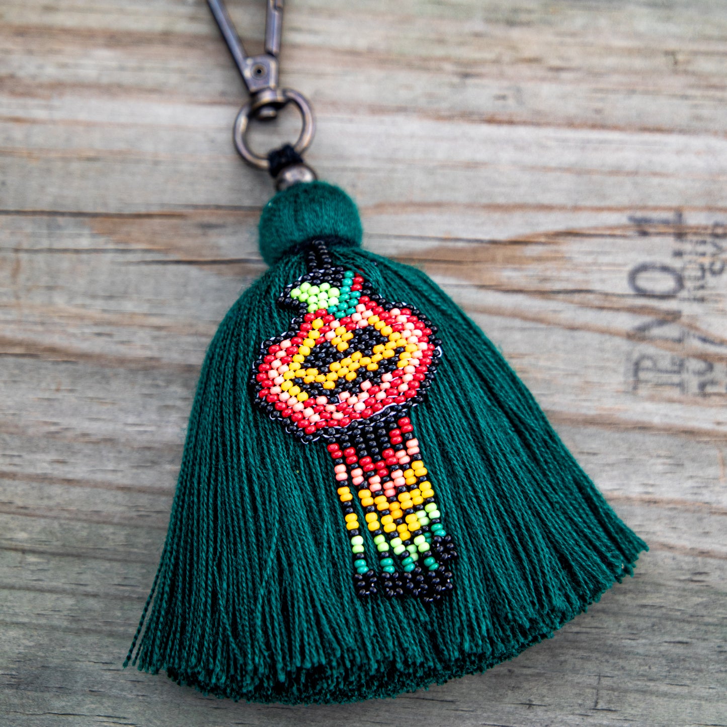 CLASSIC TASSEL - BEADED PUMPKIN