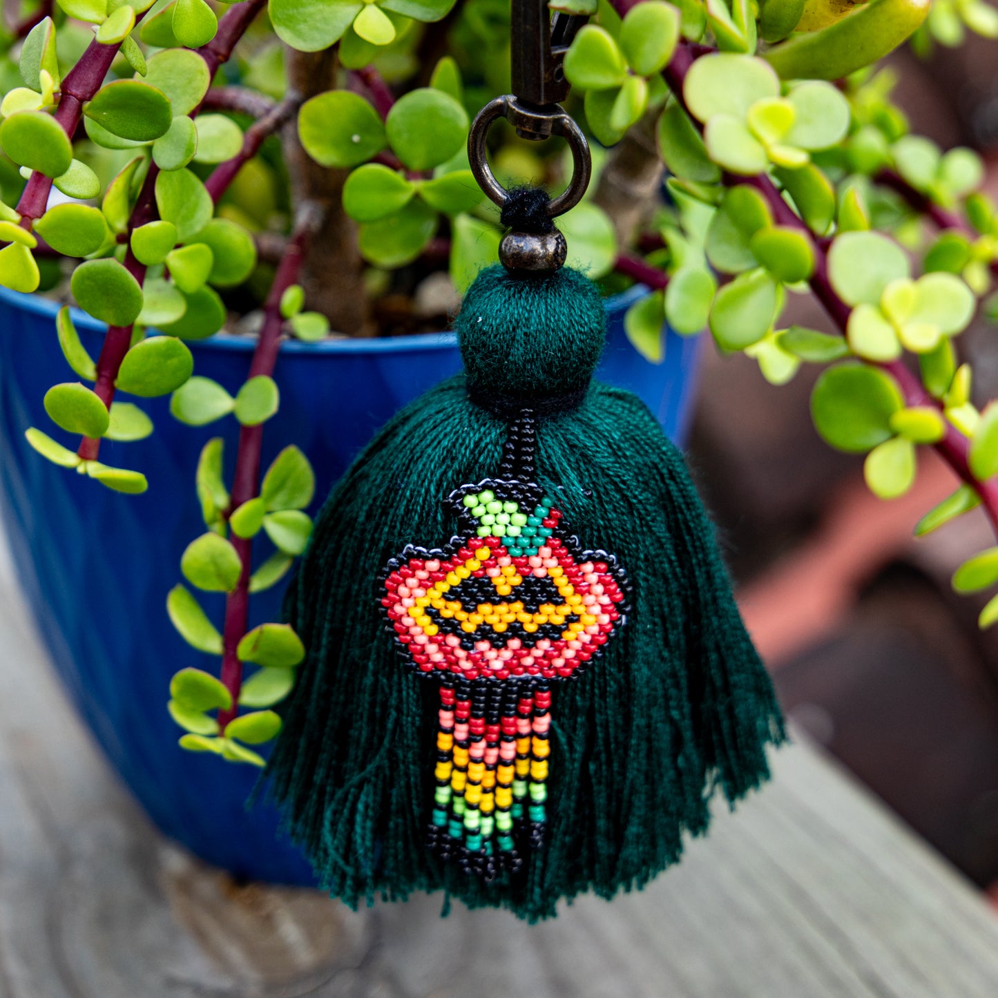 CLASSIC TASSEL - BEADED PUMPKIN