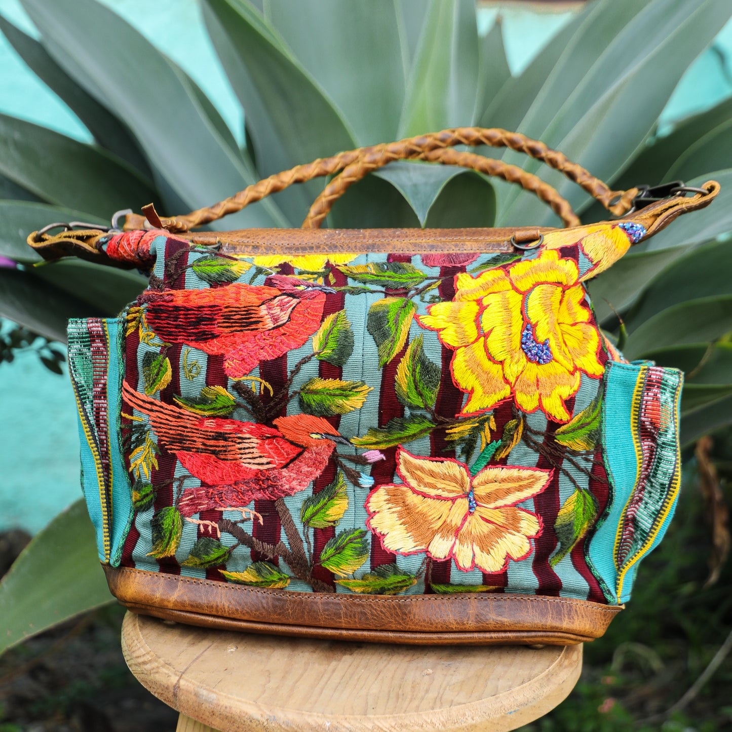 BEATRIZ MCDB + DIAMANTE STRAP - OOAK HUIPIL - WRANGLER - 19353