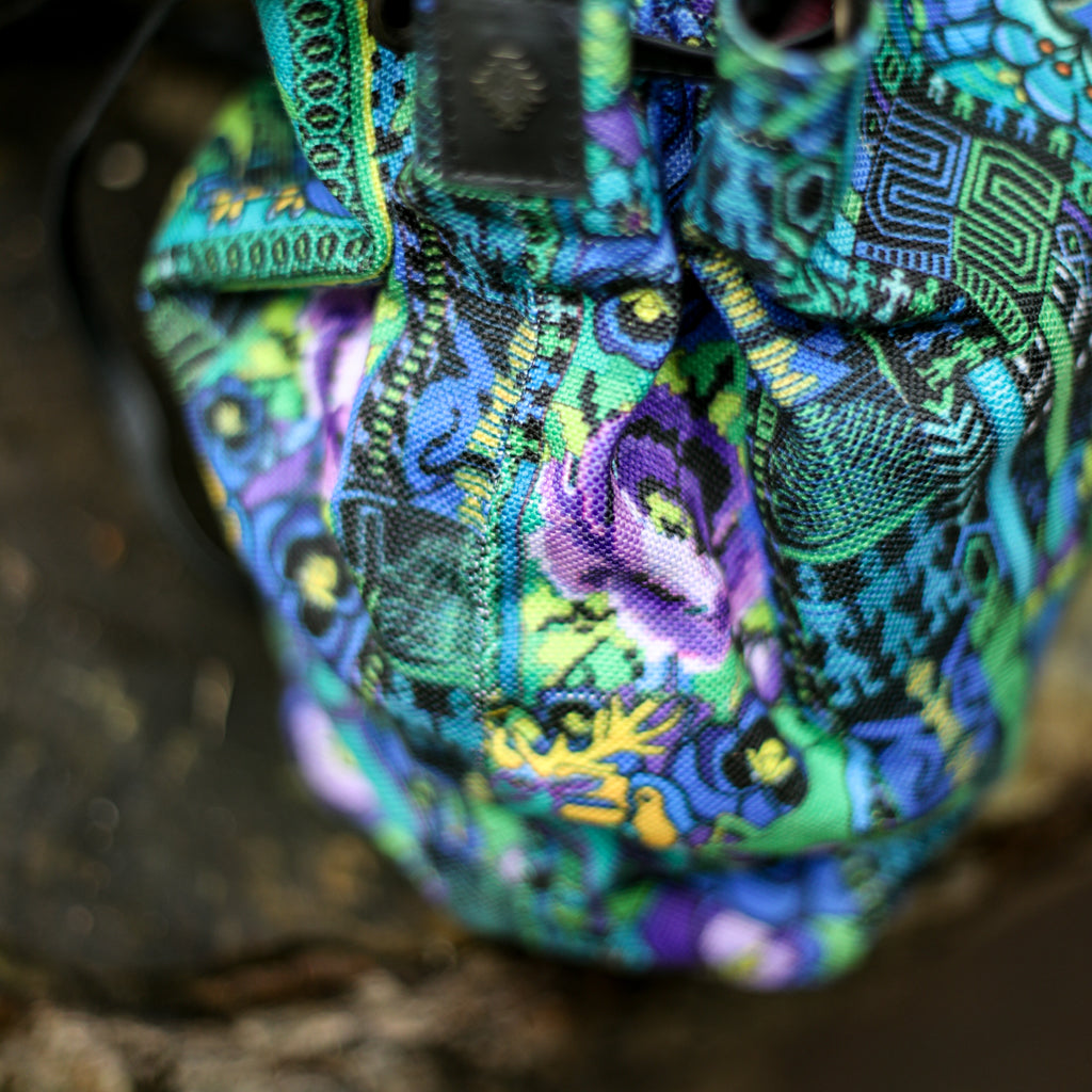 DRAWSTRING BUCKET BAG - CORTE - BLACK - NO. 18459