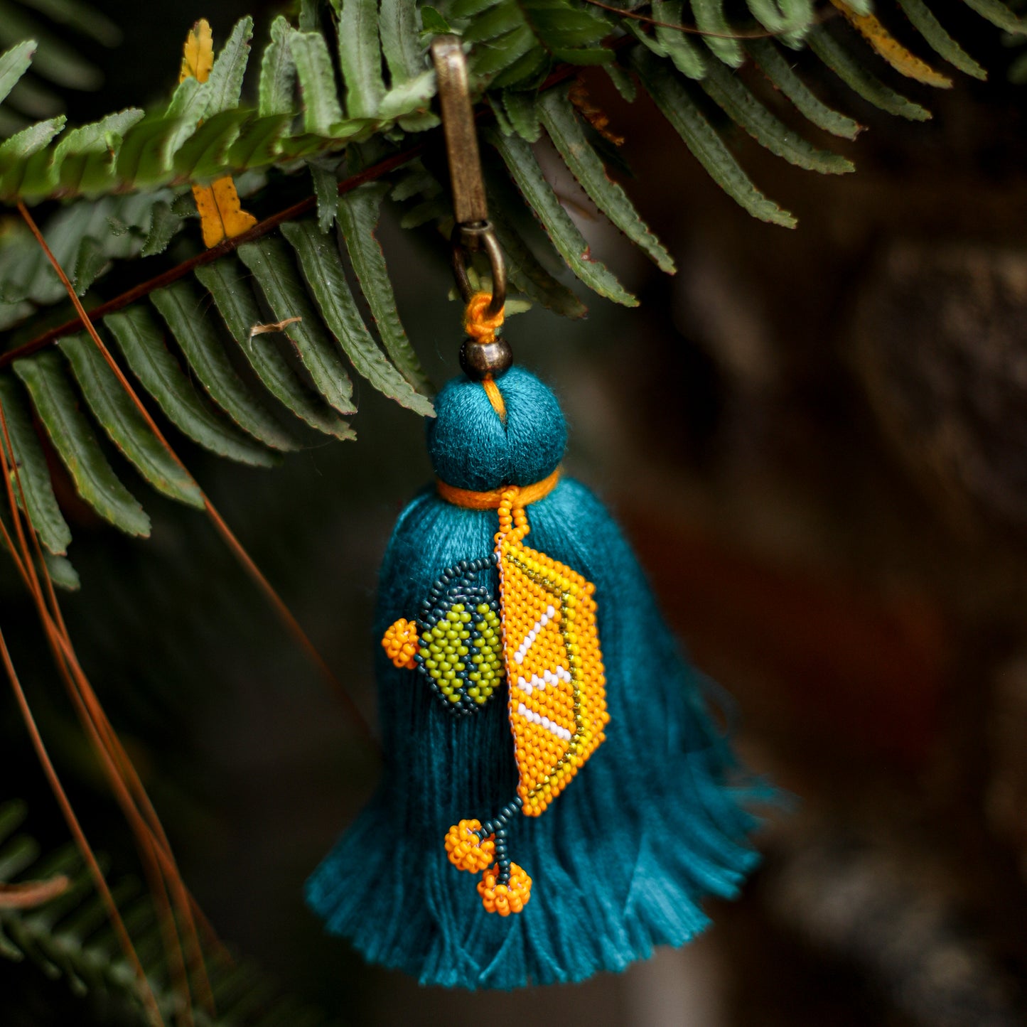 CLASSIC TASSEL - BEADED CITRUS CHARM - NO. 200264