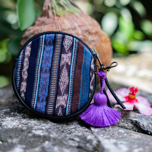 CIRCLE COIN PURSE - CORTE - BLACK - NO. 17563