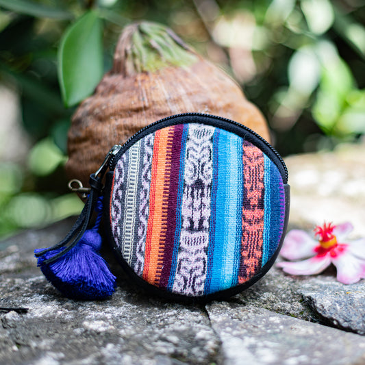 CIRCLE COIN PURSE - CORTE - BLACK - NO. 17560