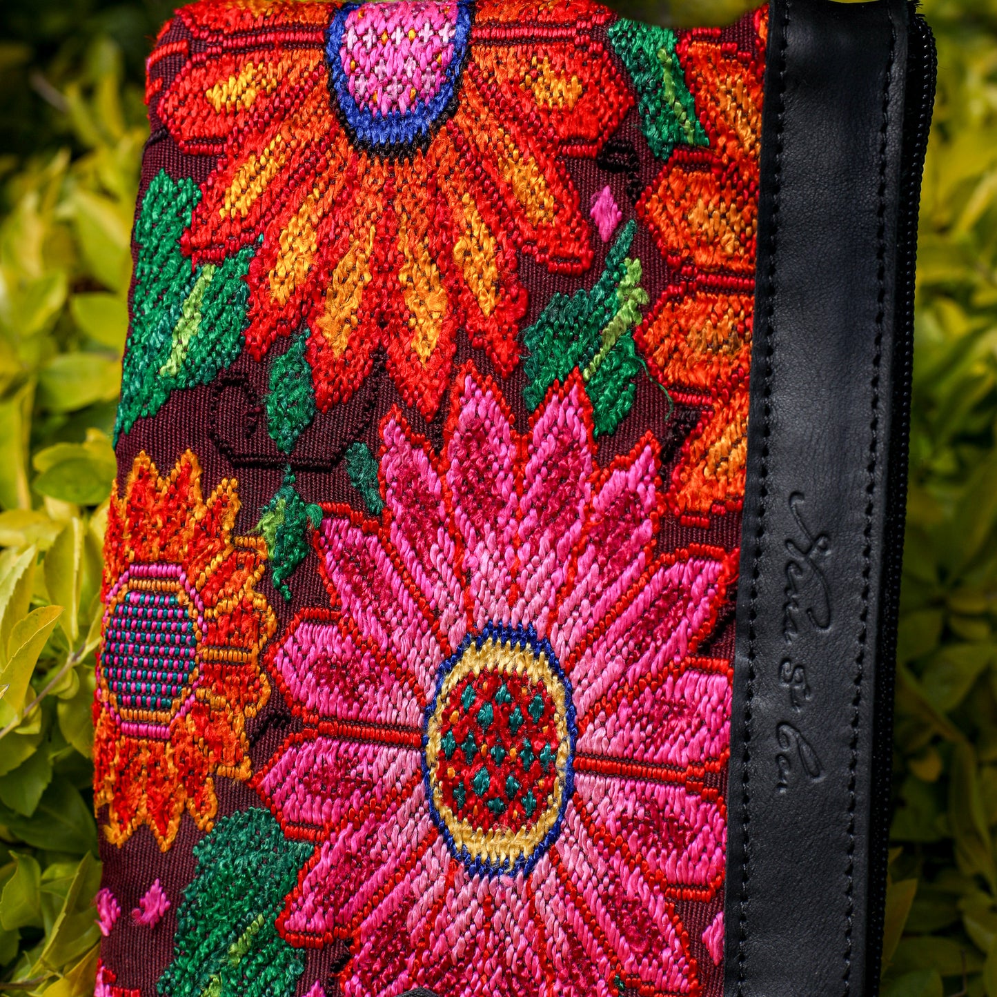 EVERYTHING CLUTCH - OOAK HUIPIL - BLACK - NO. 19187