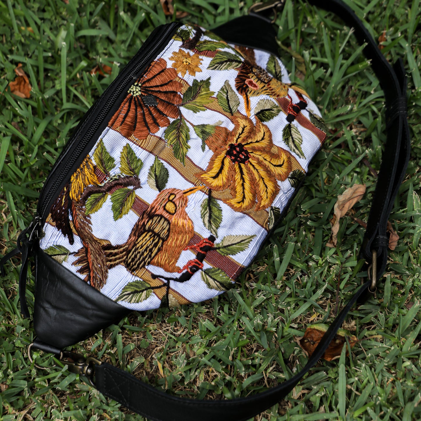 EL DON MANNY PACK - OOAK HUIPIL - BLACK - NO. 201032