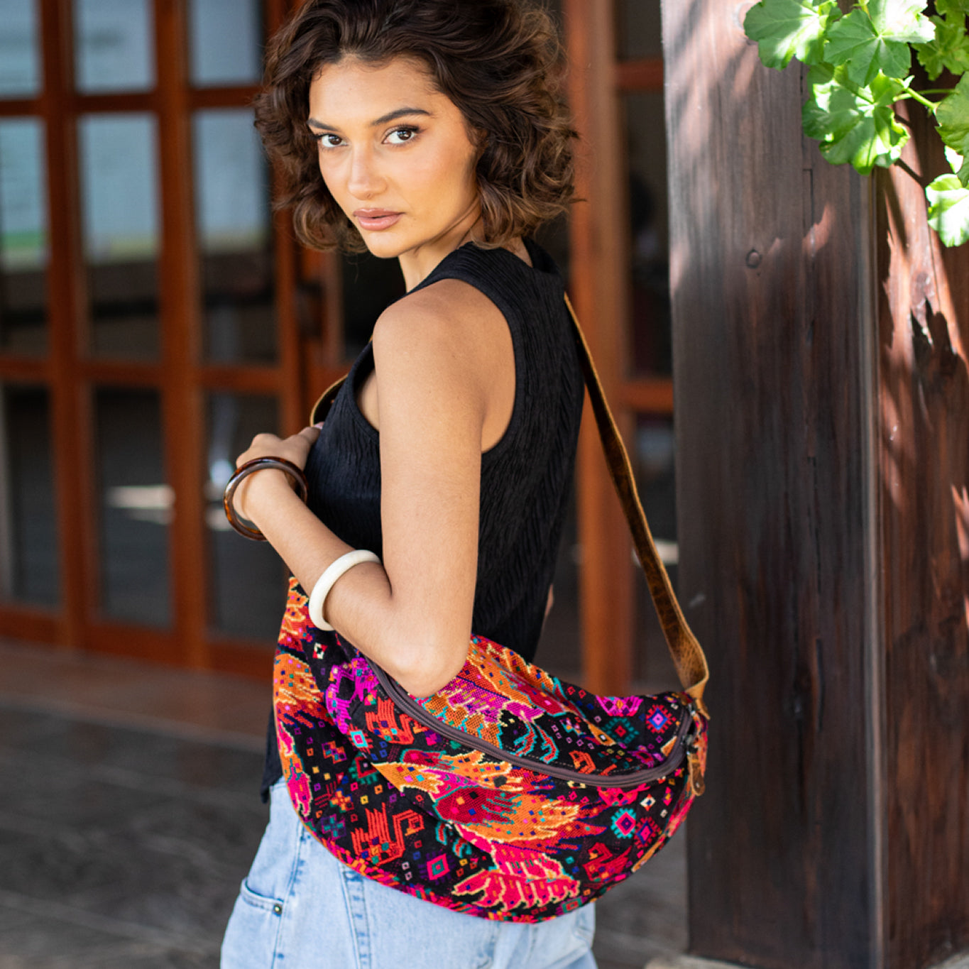 ETHAN BAG - OOAK HUIPIL - WRANGLER - NO. 18125