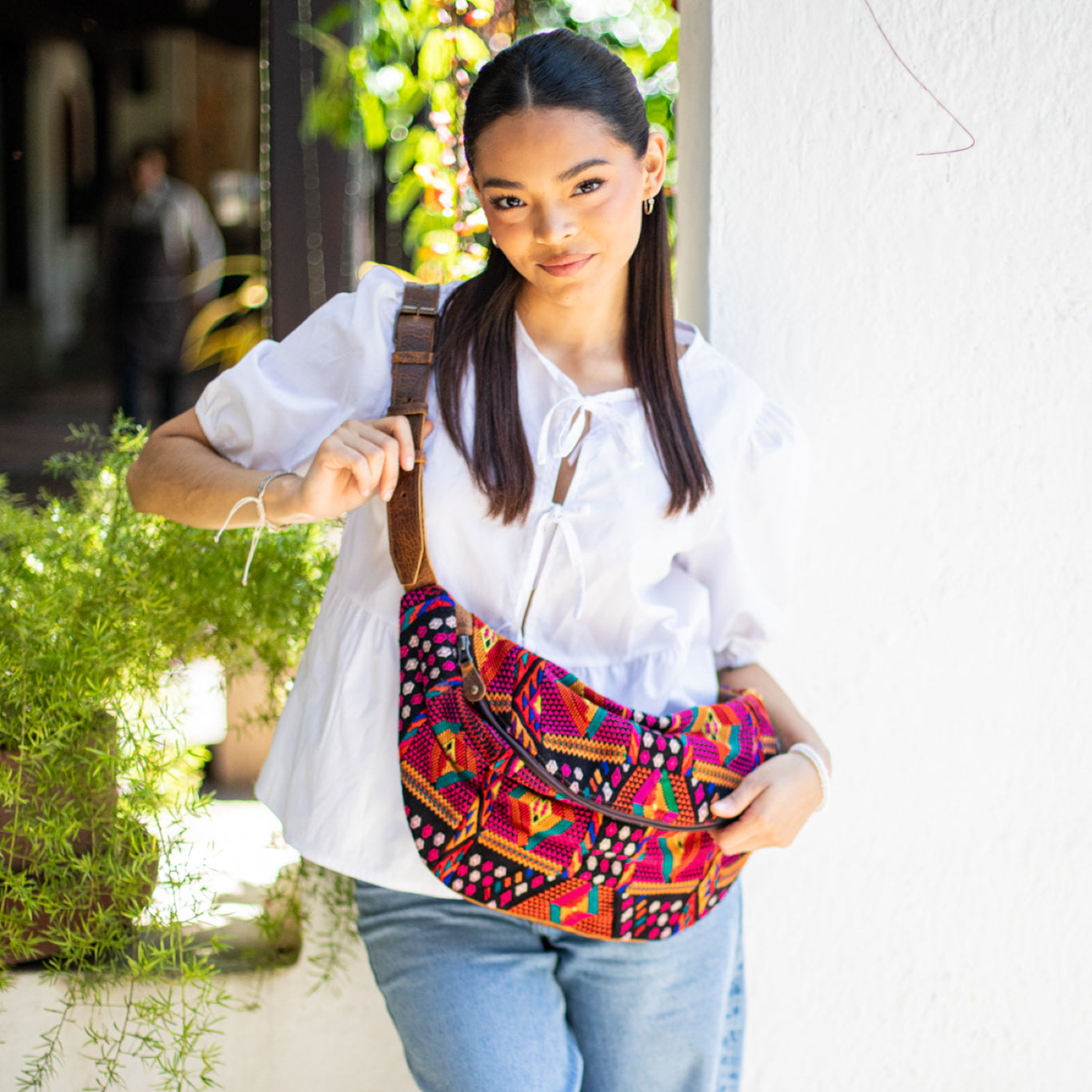 ETHAN BAG - OOAK HUIPIL - WRANGLER - NO. 18123