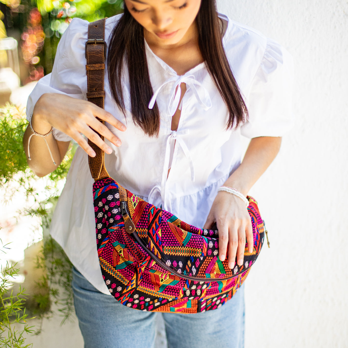 ETHAN BAG - OOAK HUIPIL - WRANGLER - NO. 18123