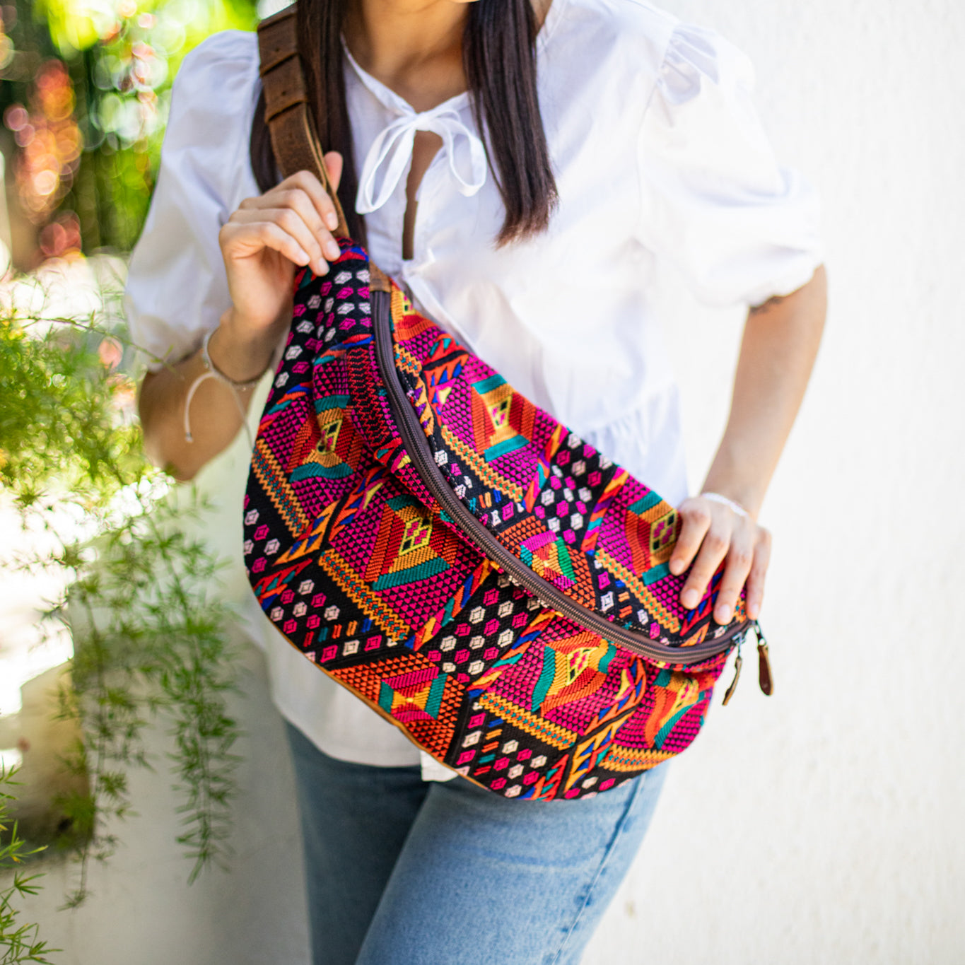 ETHAN BAG - OOAK HUIPIL - WRANGLER - NO. 18123