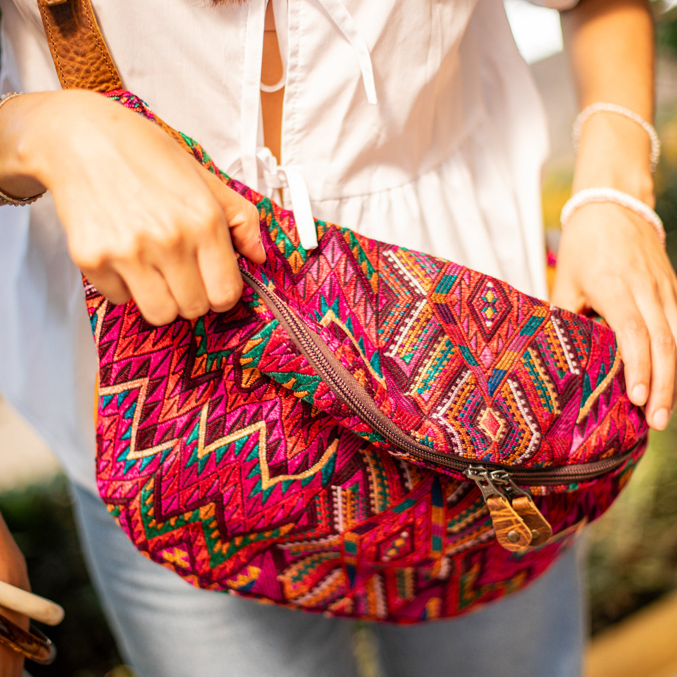 ETHAN BAG - OOAK HUIPIL - WRANGLER - NO. 18130