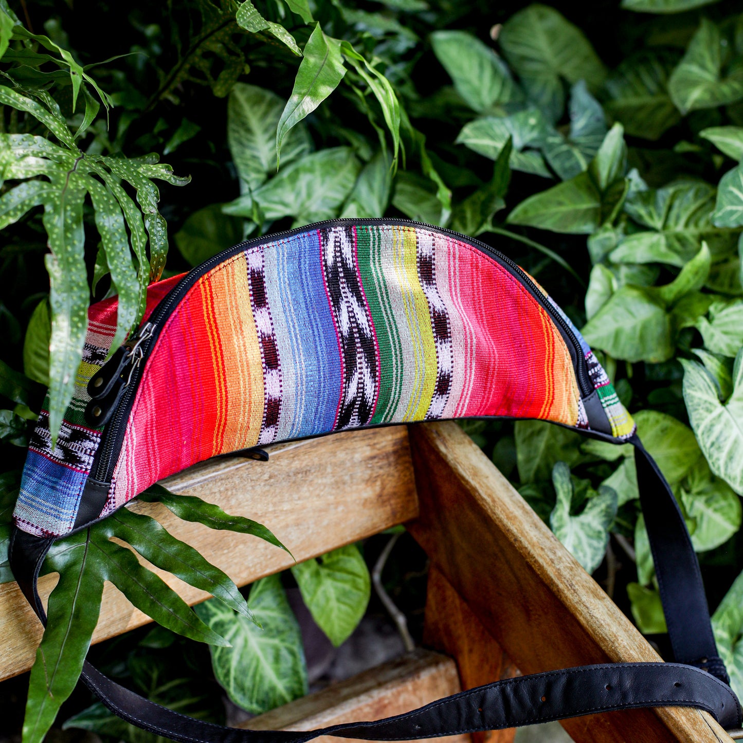 ETHAN BAG - ALOHA - BLACK