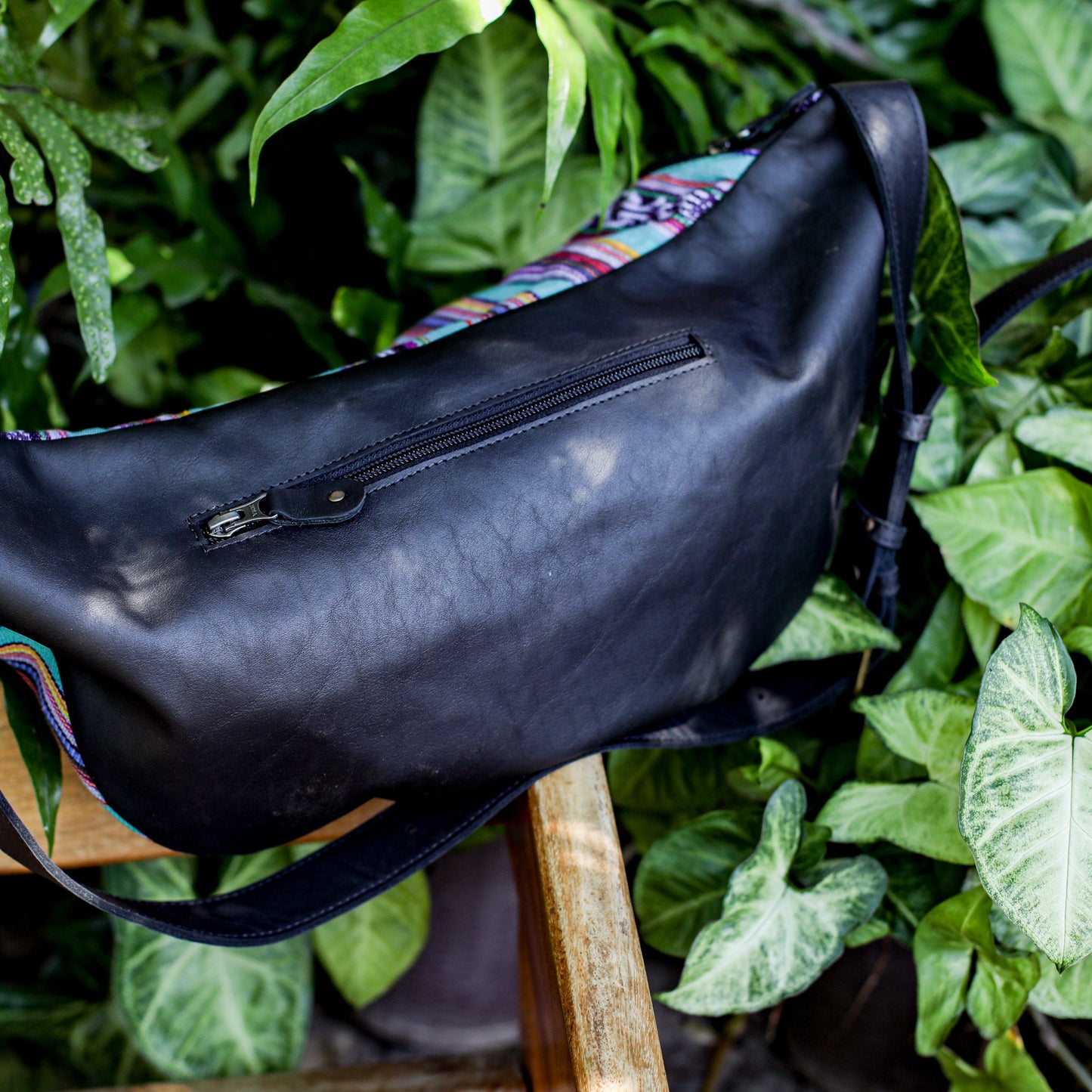 ETHAN BAG - OG TEAL - BLACK