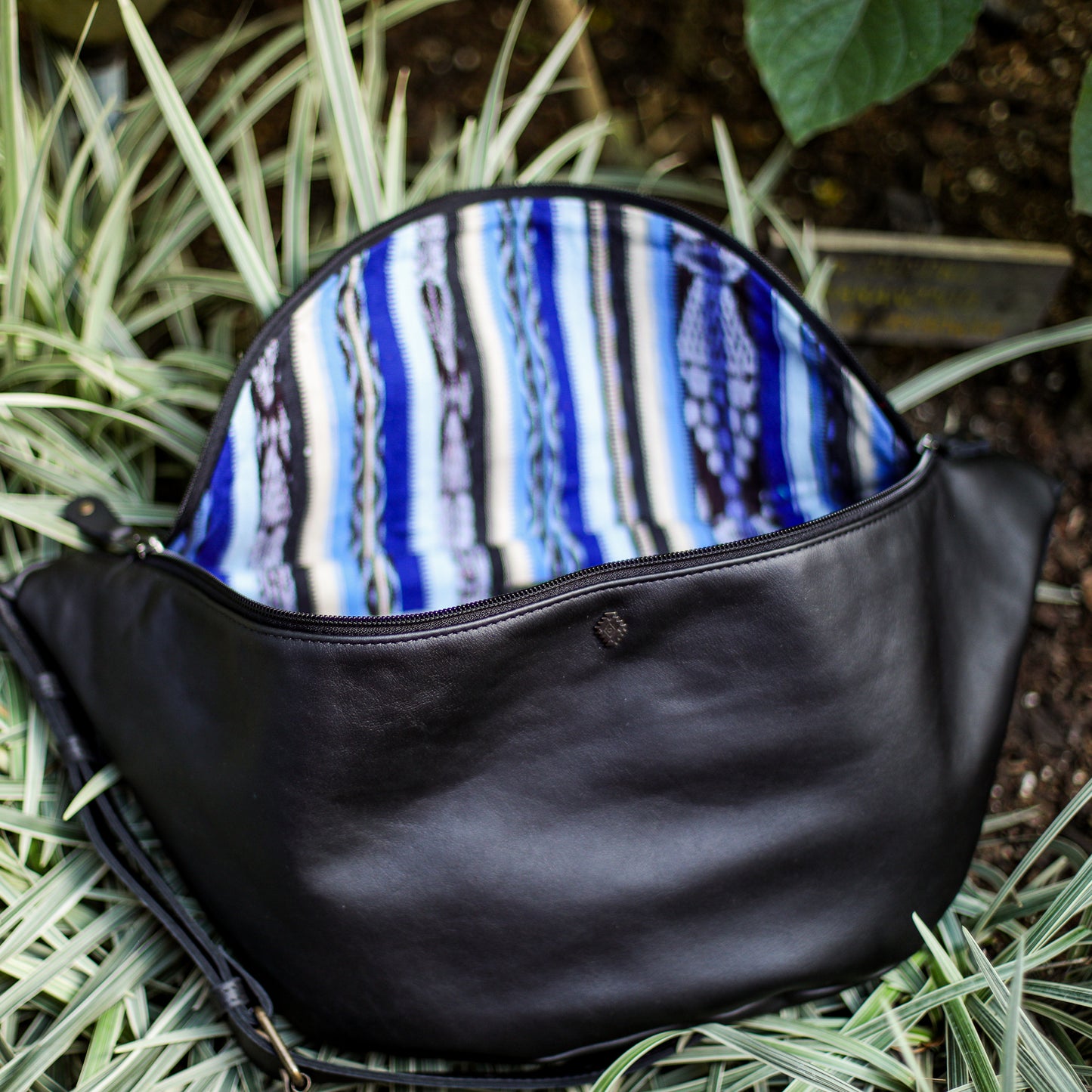 ETHAN BAG - FULL LEATHER - BLACK