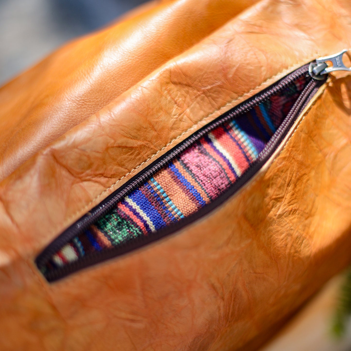 ETHAN BAG - FULL LEATHER - DUNA AMARILLA