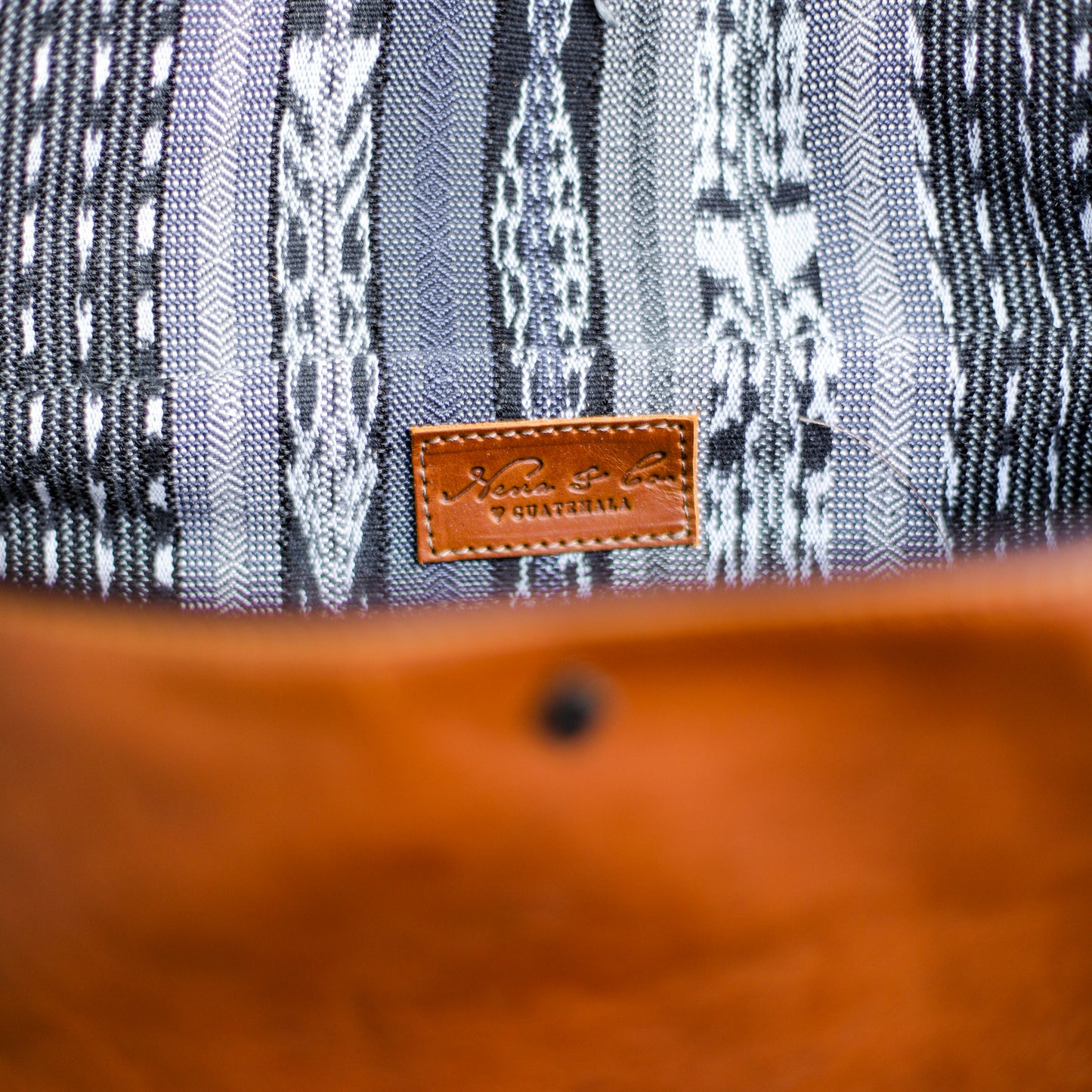 ETHAN BAG - FULL LEATHER - CAFE