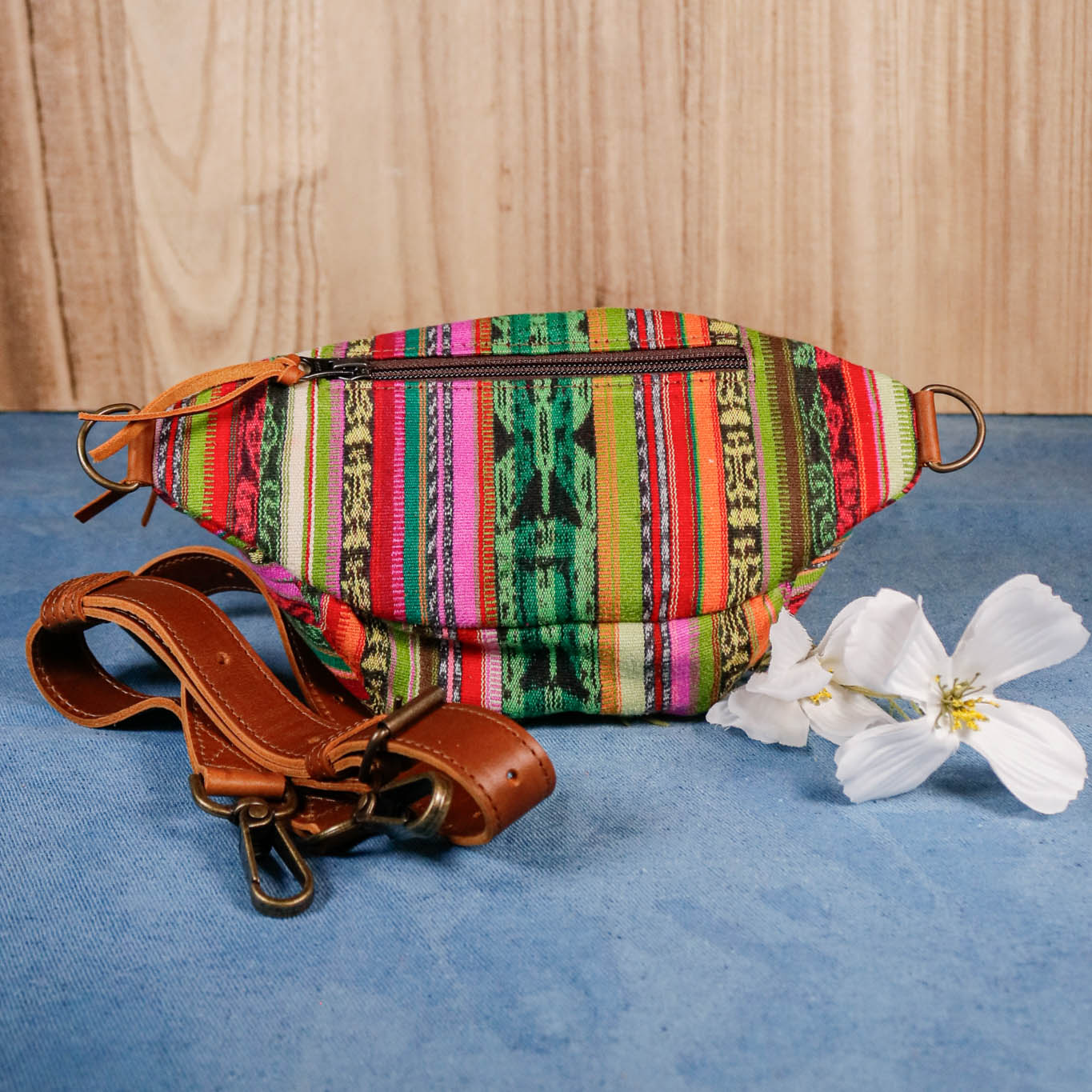 FANCY POUCH - VINTAGE CORTE - CAFE - NO. 16327