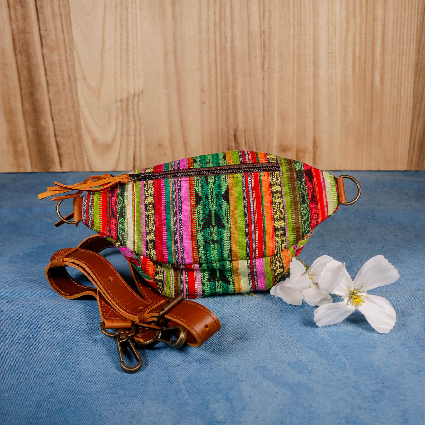 FANCY POUCH - VINTAGE CORTE - CAFE - NO. 16327