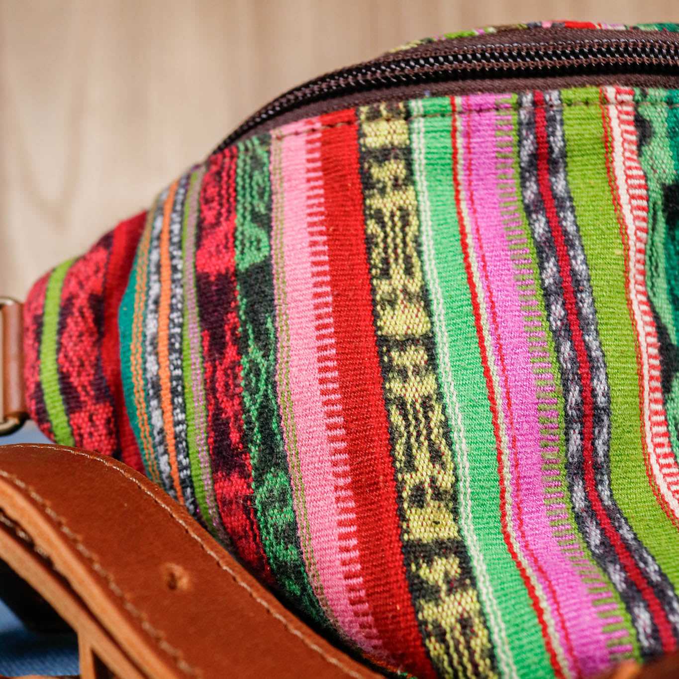 FANCY POUCH - VINTAGE CORTE - CAFE - NO. 16327