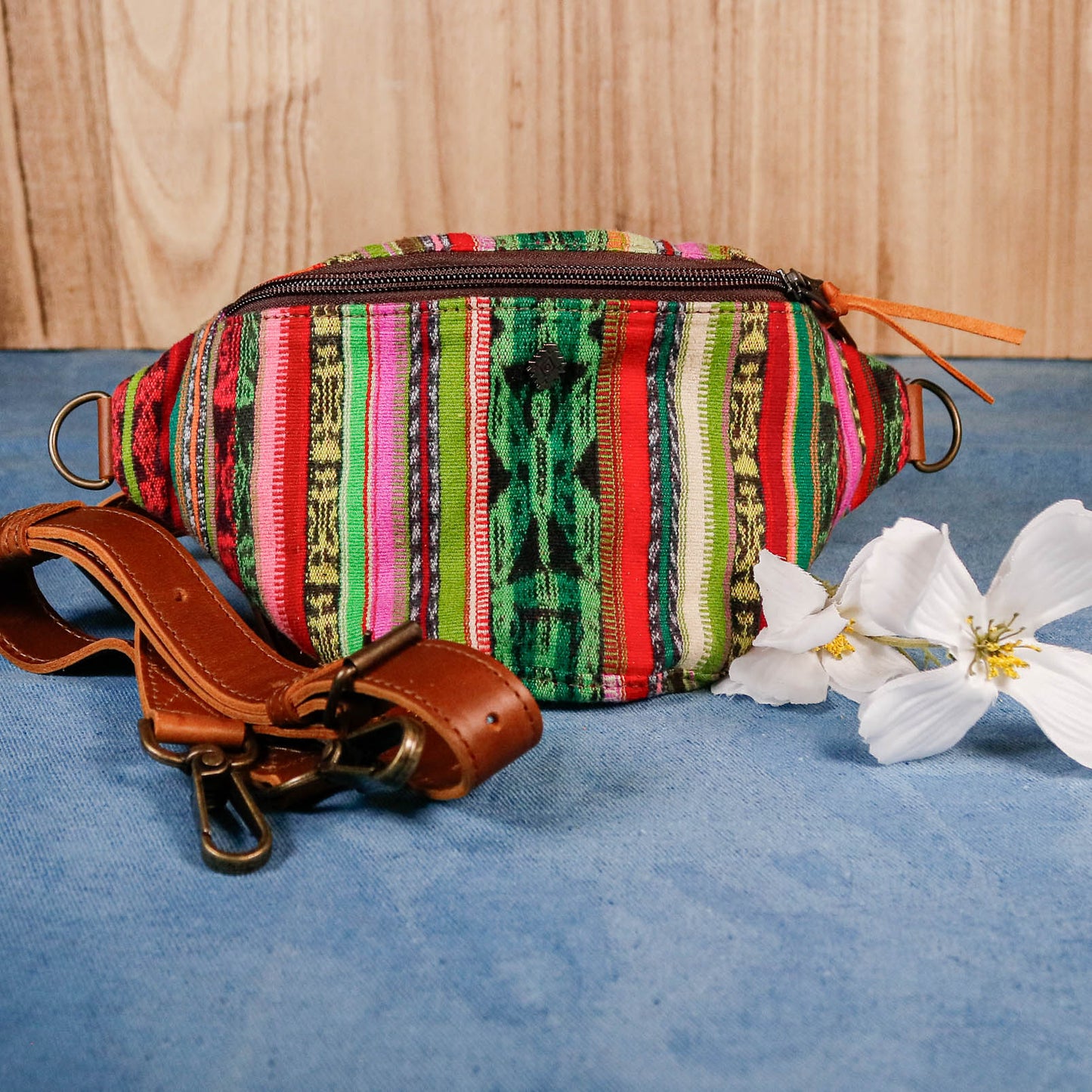 FANCY POUCH - VINTAGE CORTE - CAFE - NO. 16327