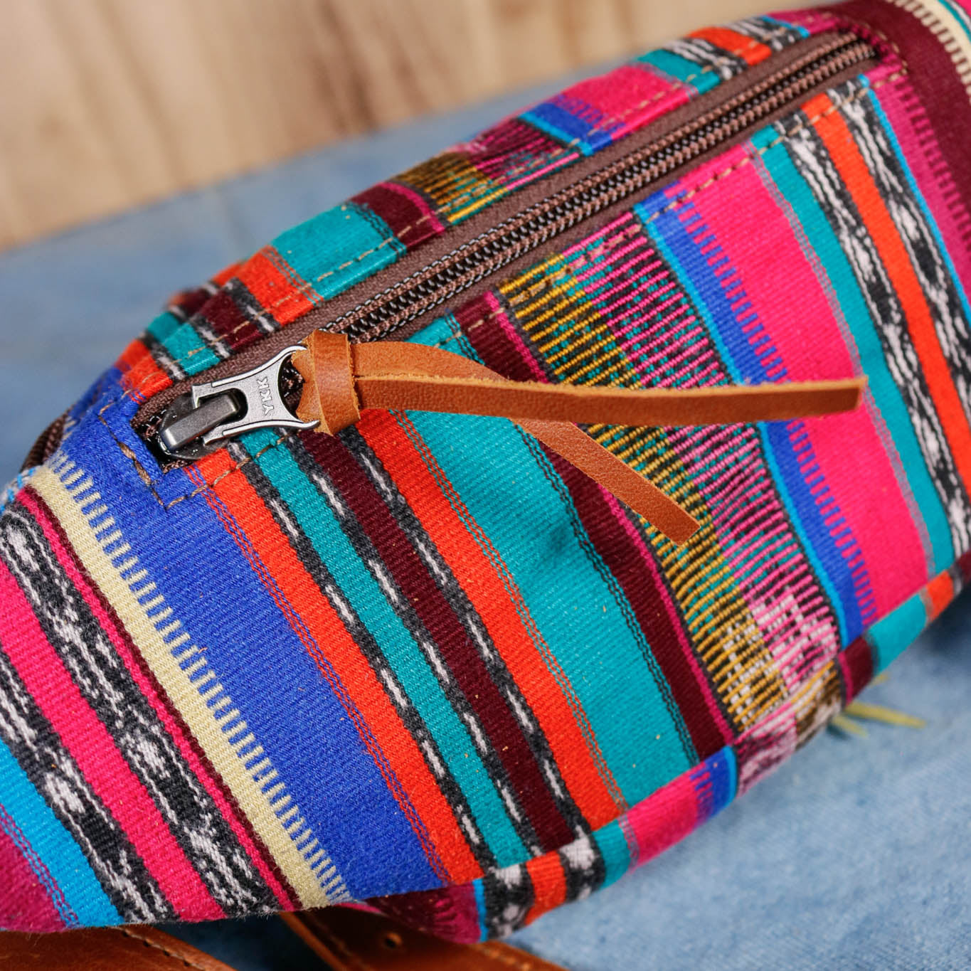 FANCY POUCH - VINTAGE CORTE - CAFE - NO. 16322