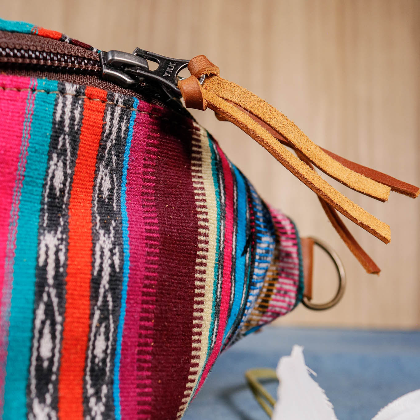 FANCY POUCH - VINTAGE CORTE - CAFE - NO. 16322