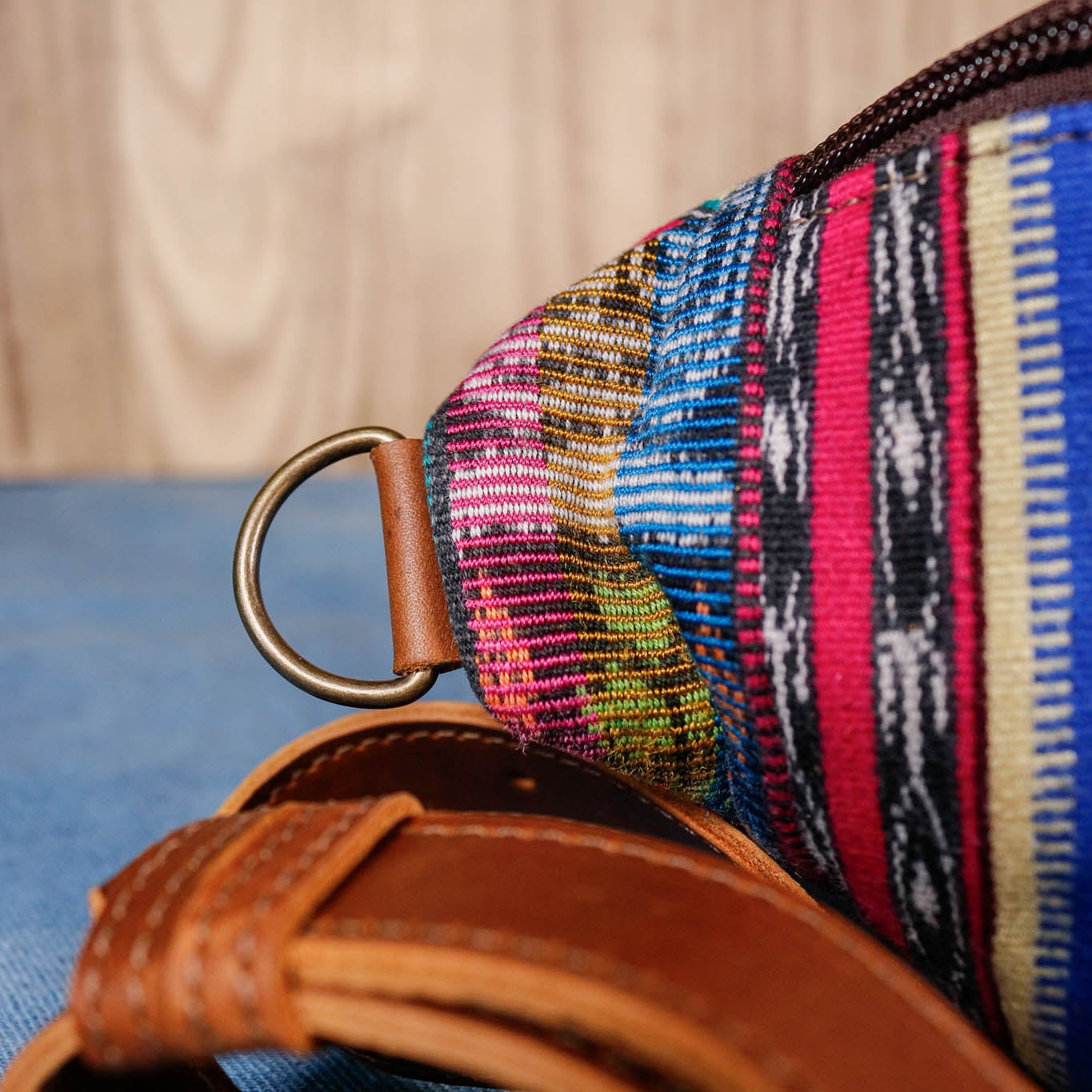 FANCY POUCH - VINTAGE CORTE - CAFE - NO. 16322