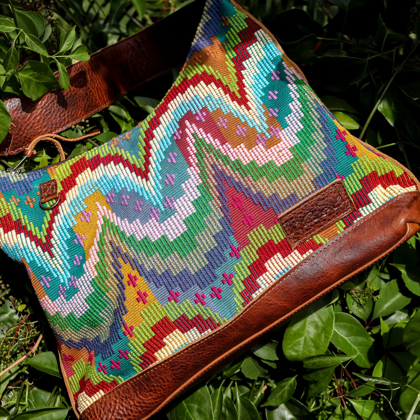 **SHIP WINDOW** SMALL PENELOPE BAG - H&S MOONS - HONEY - NO. 201612