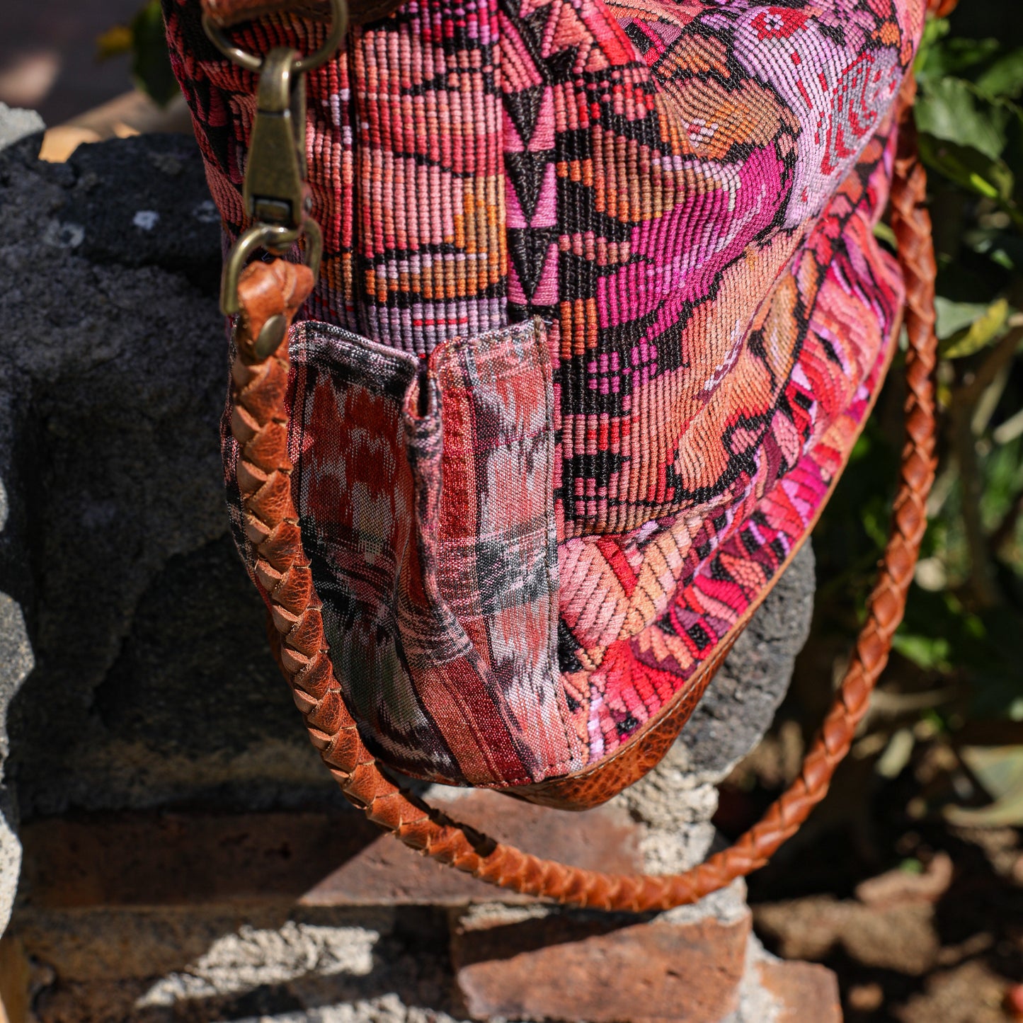 BEATRIZ MCDB + DIAMANTE STRAP - OOAK HUIPIL - HONEY - 19599