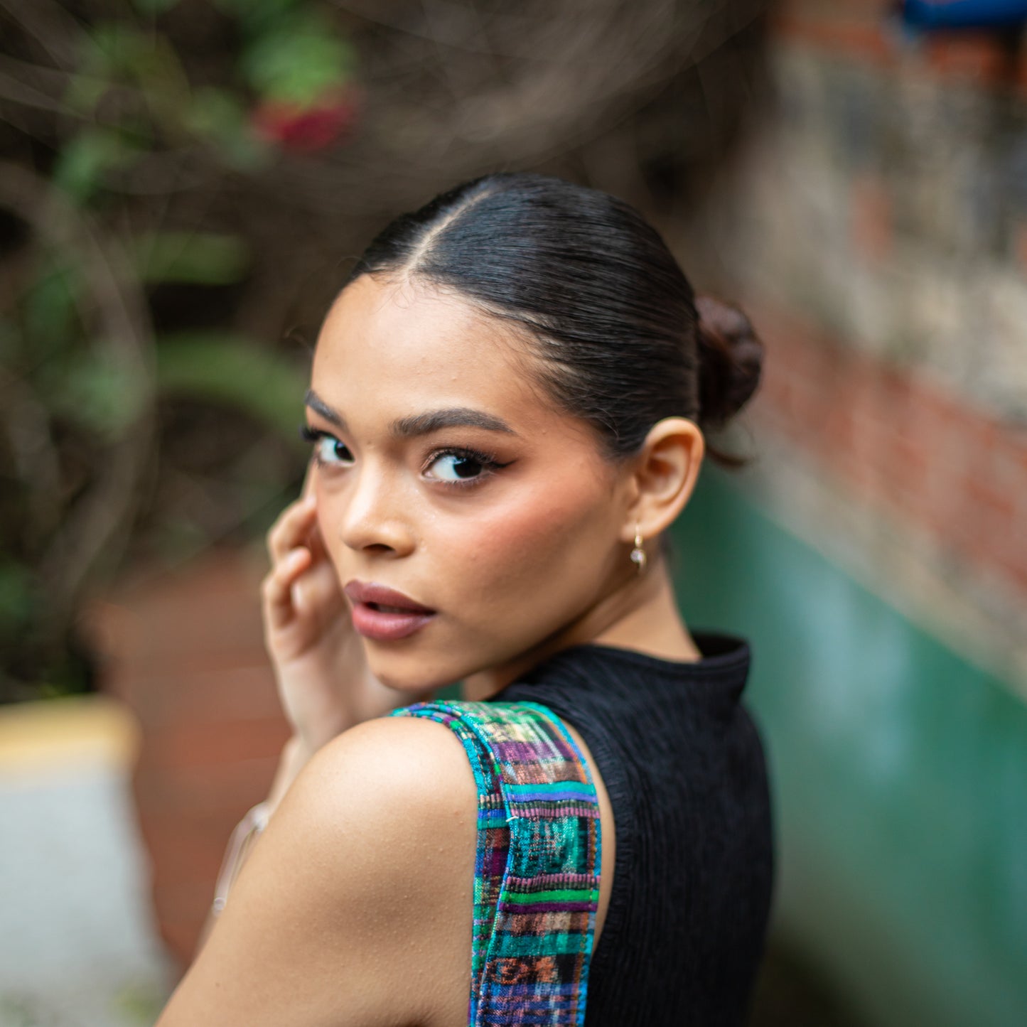 LARGE WANDER SET - OOAK HUIPIL - CAFE - NO. 18233