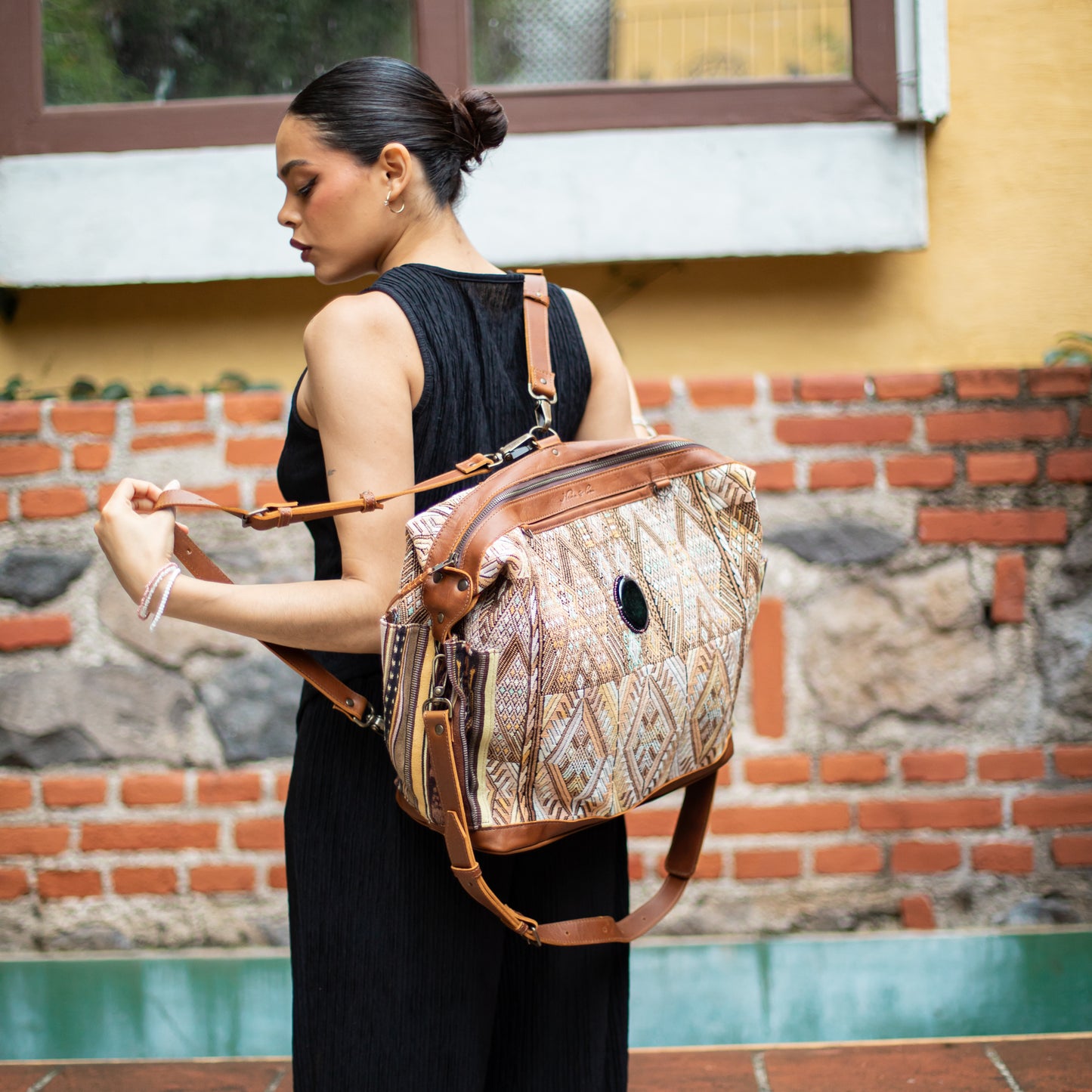 BEATRIZ CDB - JADE - OOAK HUIPIL - CAFE - NO. 18229