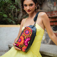 CROSSBODY SLING 2.0 - OOAK - BLACK - NO. 18232