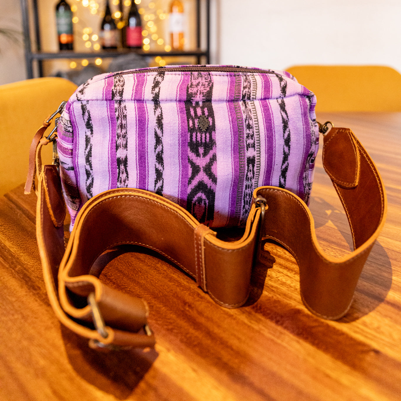LARGE WANDER CROSSBODY BAG + STRAP SET - CORTE - CAFE - NO. 17963