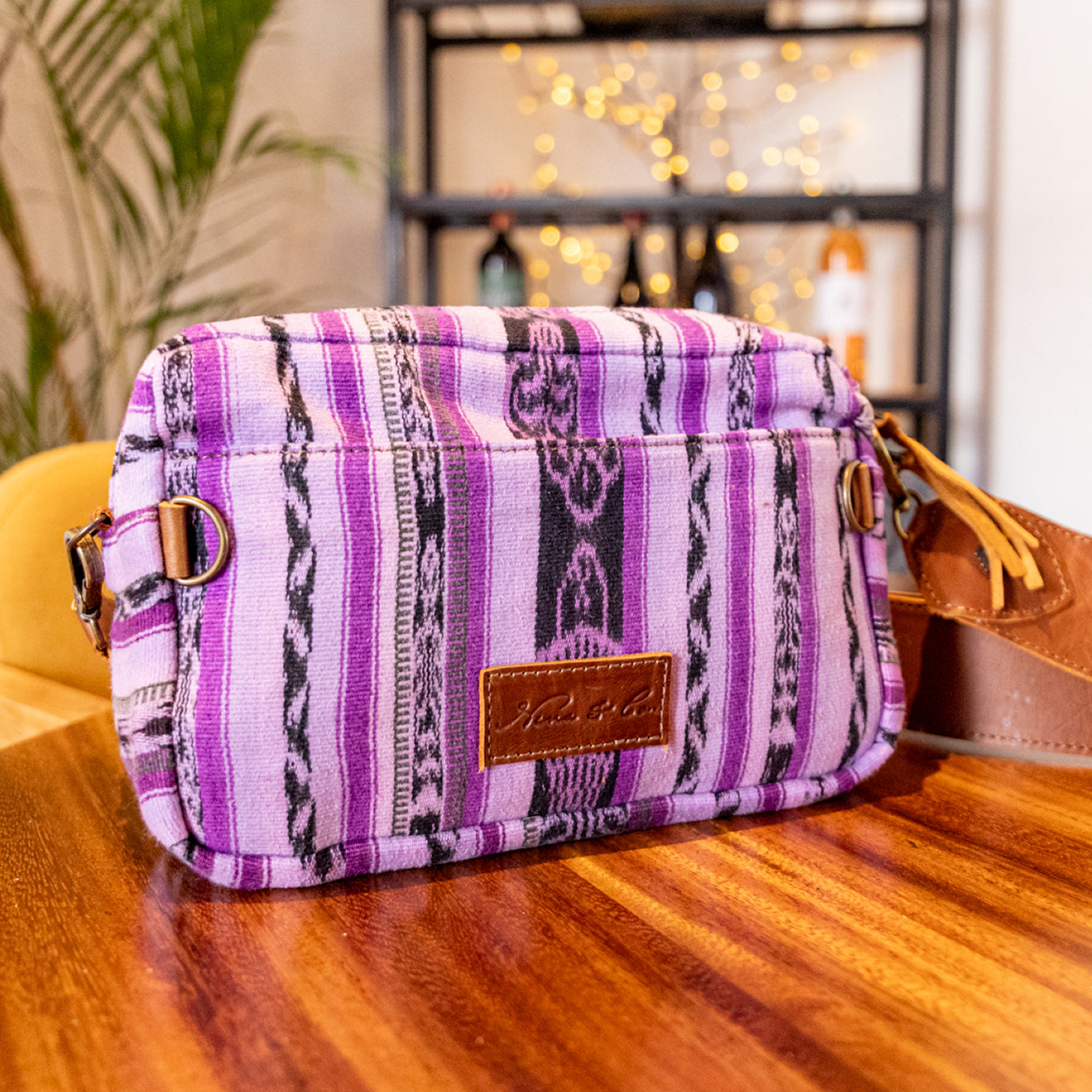 LARGE WANDER CROSSBODY BAG + STRAP SET - CORTE - CAFE - NO. 17963