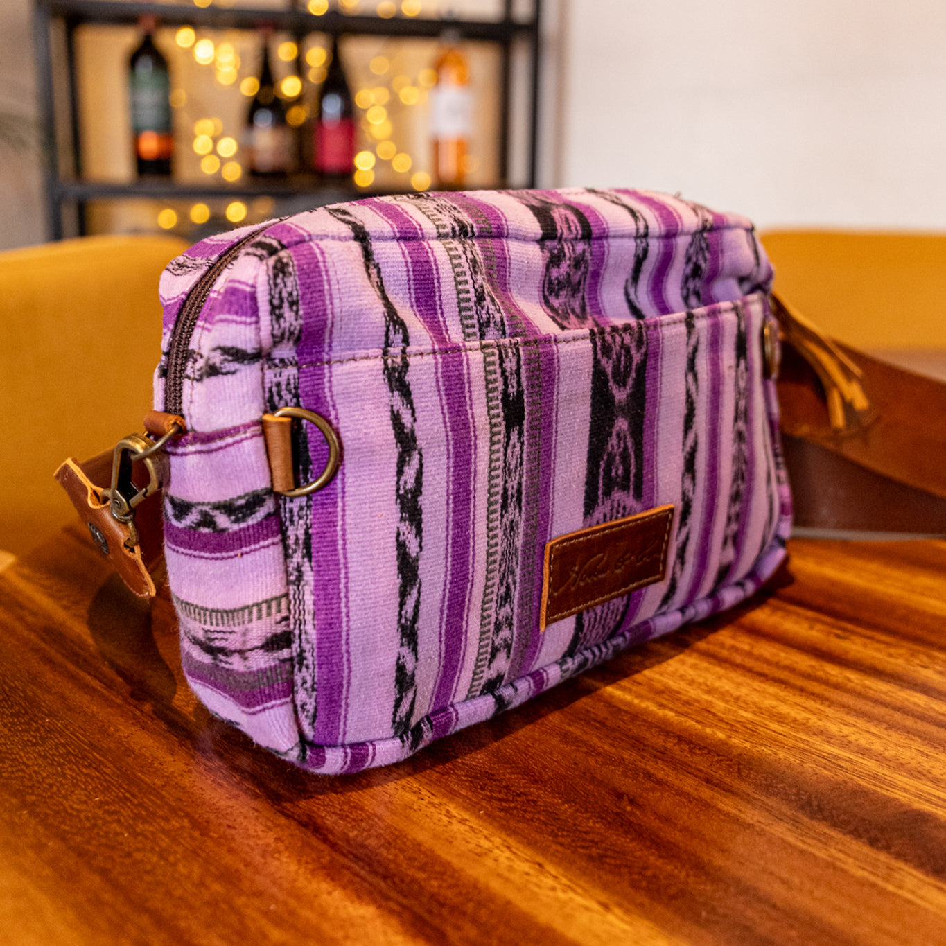 LARGE WANDER CROSSBODY BAG + STRAP SET - CORTE - CAFE - NO. 17963