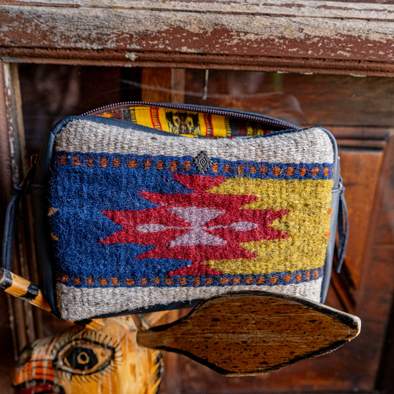 WANDER BAG SET - MEXICO TEXTILE - OXFORD BLUE - NO. 15834