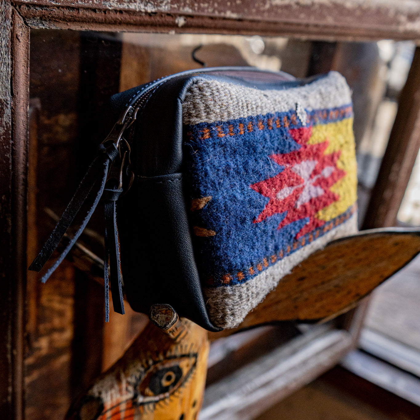 WANDER BAG SET - MEXICO TEXTILE - OXFORD BLUE - NO. 15834