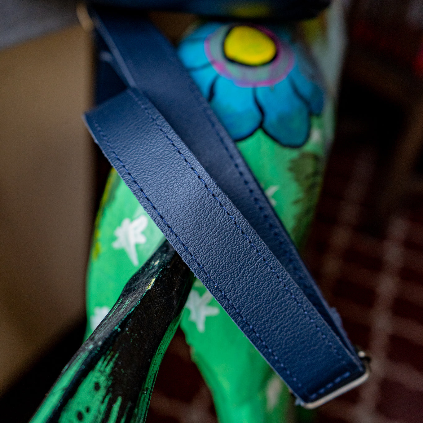 CROSSBODY SLING 2.0 - MEXICO TEXTILE - OXFORD BLUE - NO. 15831