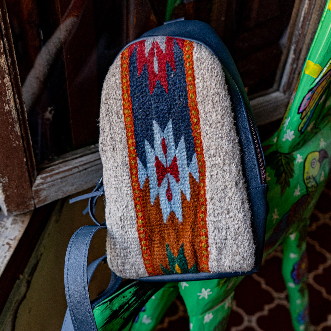 CROSSBODY SLING 2.0 - MEXICO TEXTILE - OXFORD BLUE - NO. 15832
