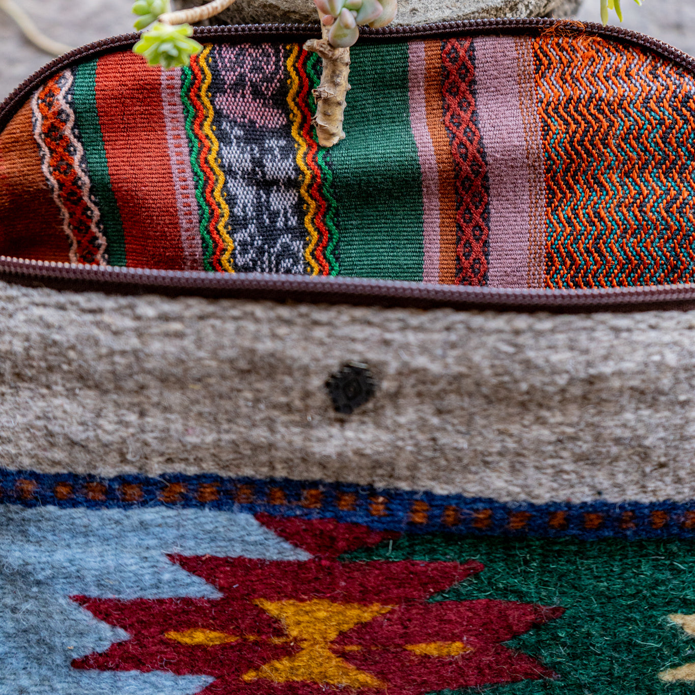 EL DON MANNY PACK - MEXICO TEXTILE - OXFORD BLUE - NO. 15829