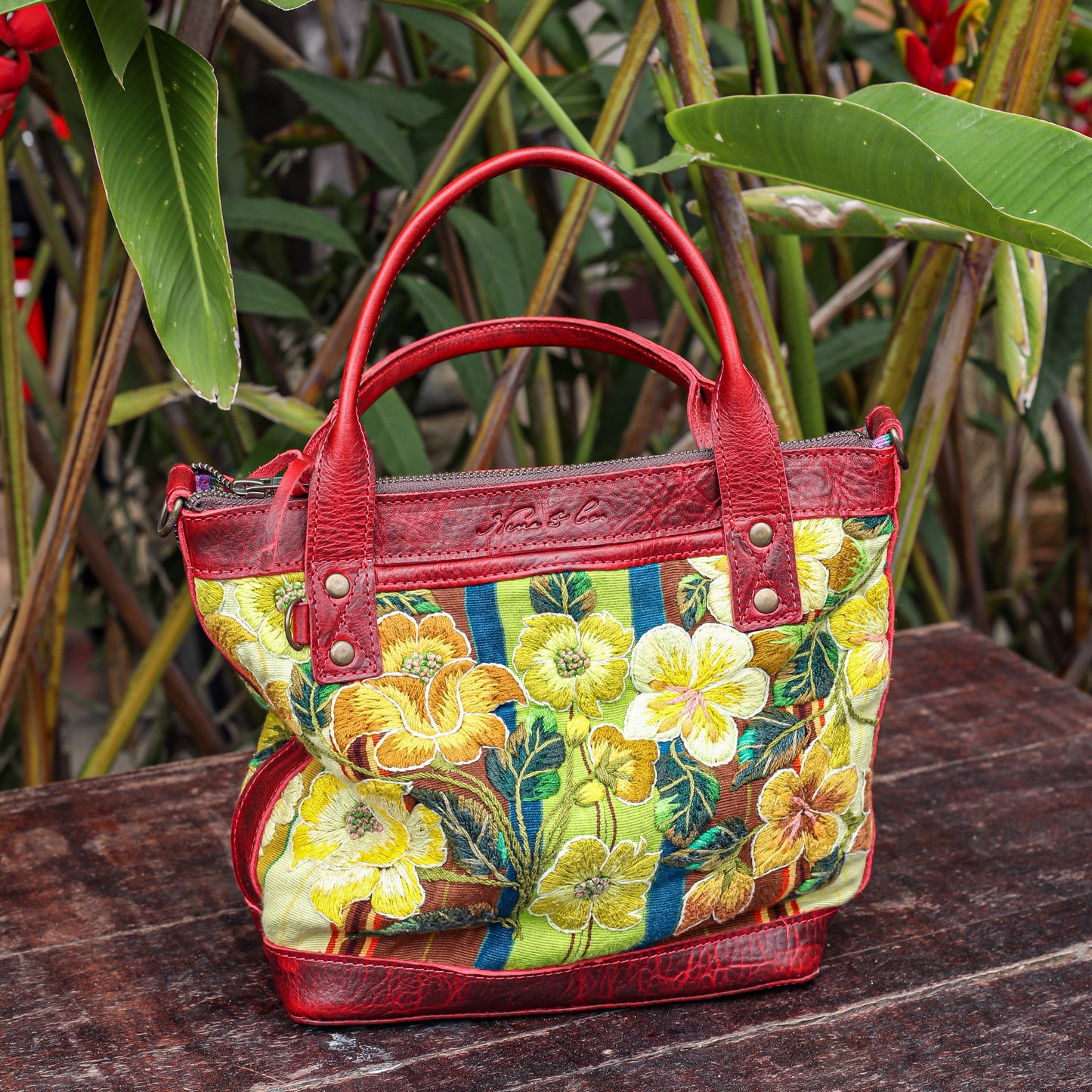 POCKETLESS MINI TPB - OOAK HUIPIL - SAFRON - NO. 18685