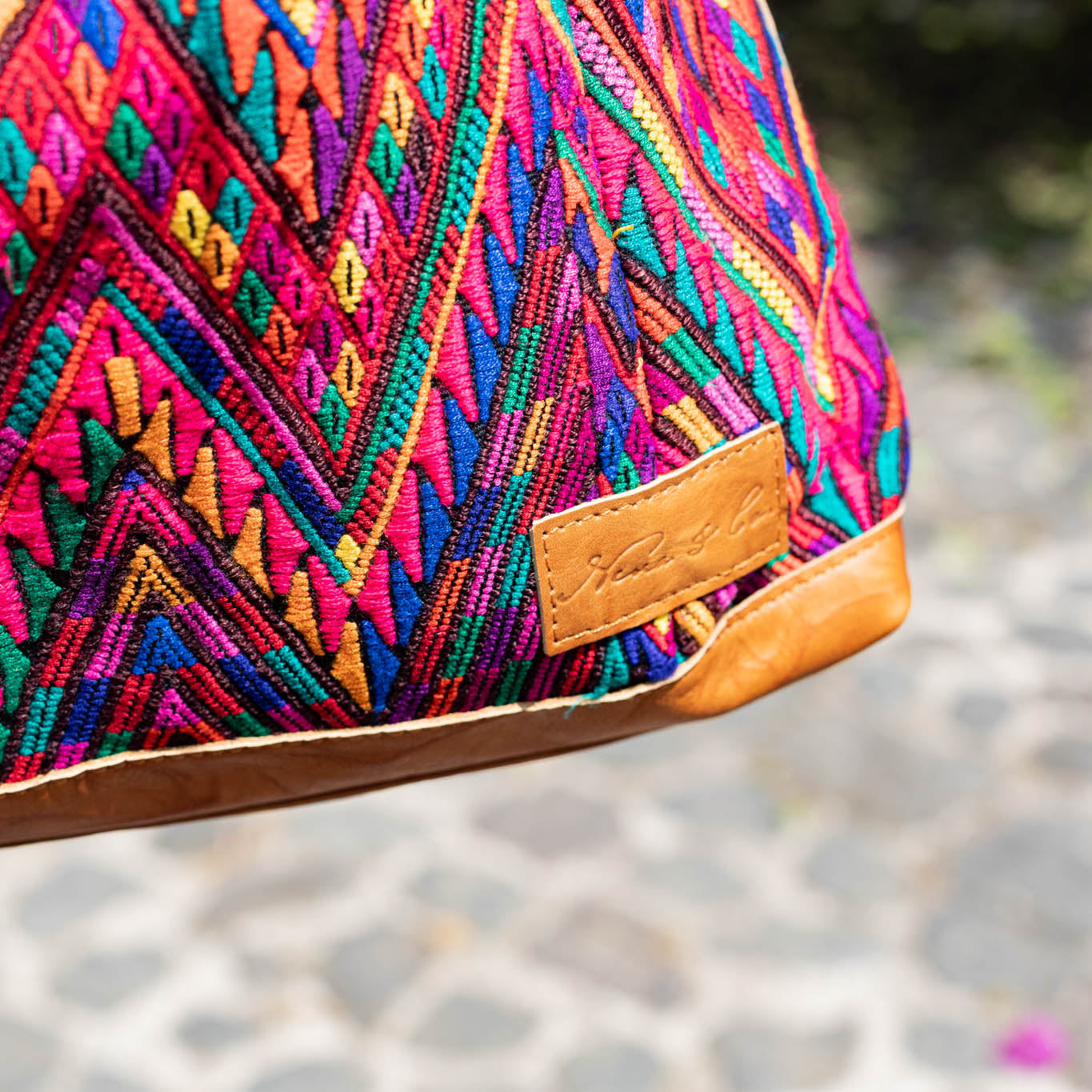 PENELOPE BAG - OOAK HUIPIL - DUNA AMARILLA - NO. 17271
