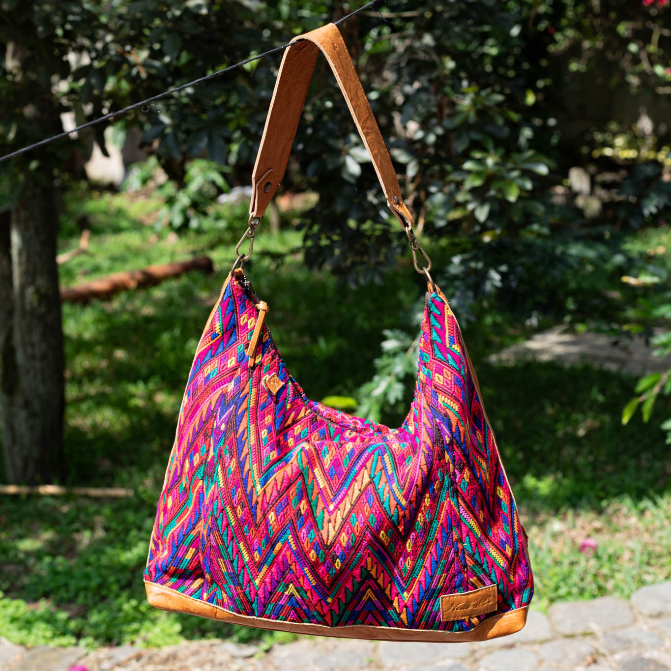 PENELOPE BAG - OOAK HUIPIL - DUNA AMARILLA - NO. 17271