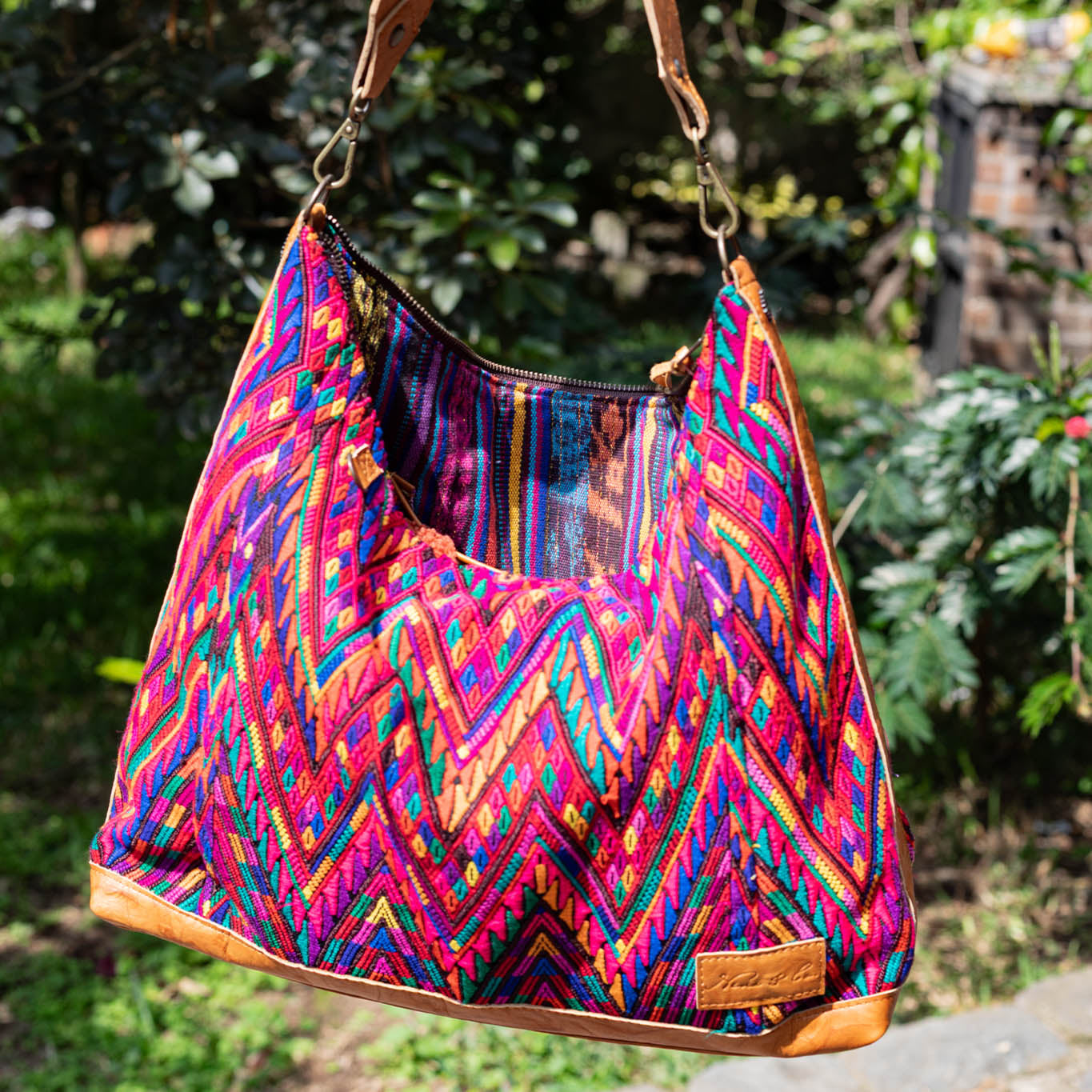 PENELOPE BAG - OOAK HUIPIL - DUNA AMARILLA - NO. 17271