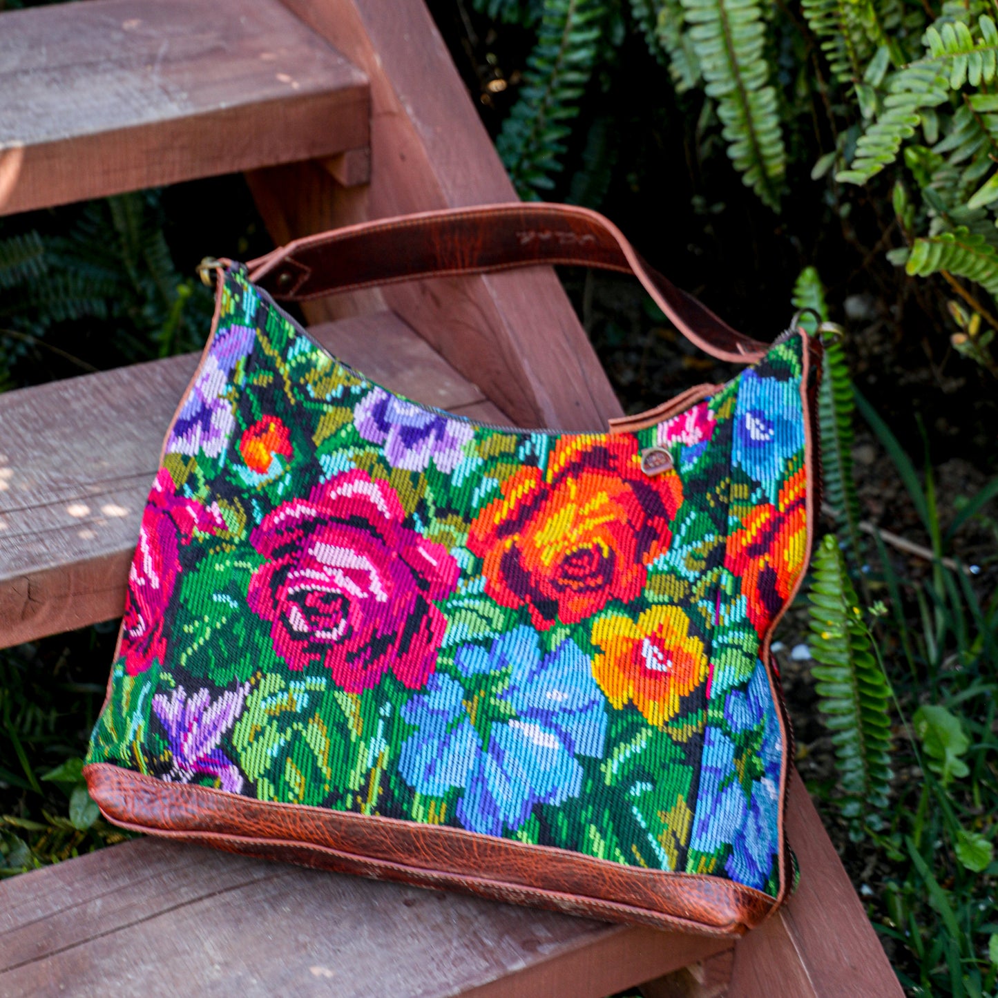 PENELOPE BAG - OOAK HUIPIL - COPPER - NO. 200724