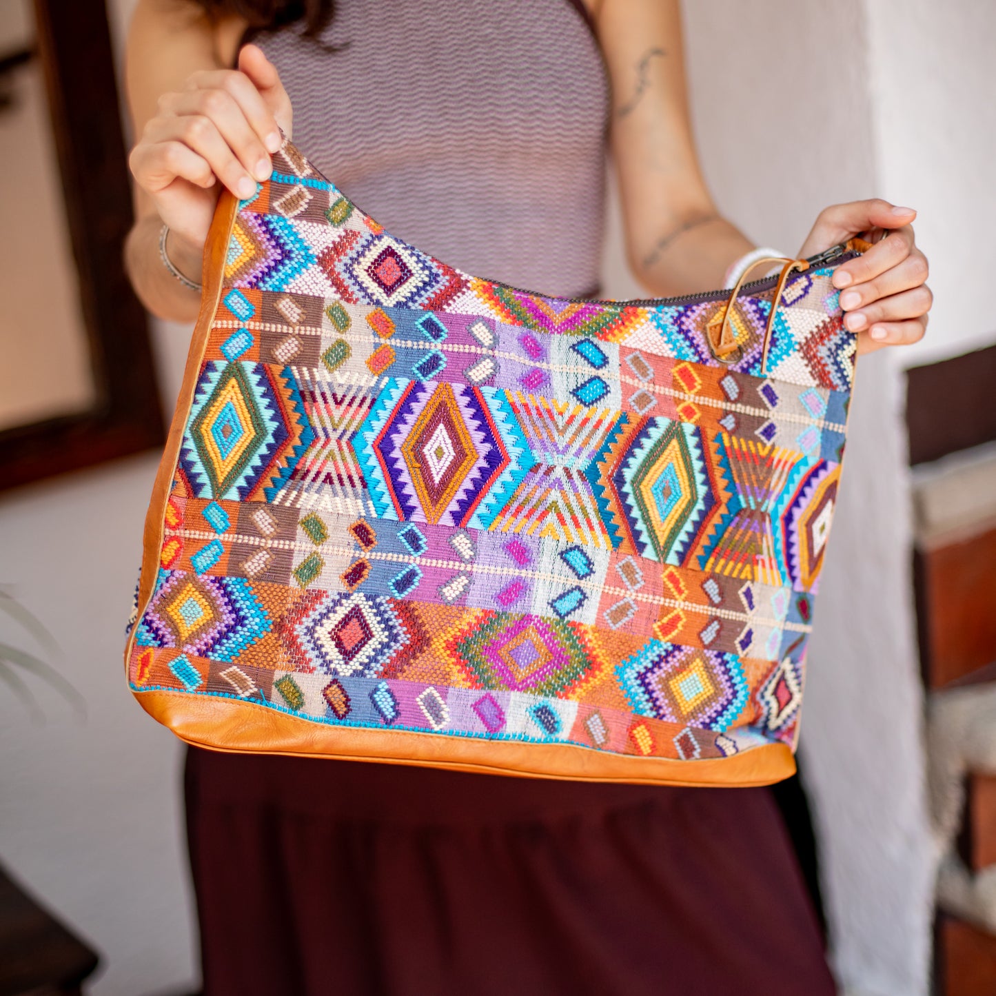 PENELOPE BAG - H&S WHEAT - DUNA AMARILLA - NO. 18208