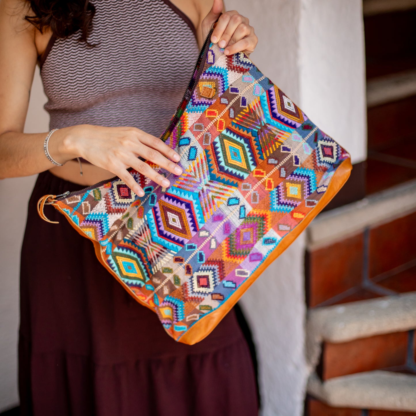PENELOPE BAG - H&S WHEAT - DUNA AMARILLA - NO. 18208