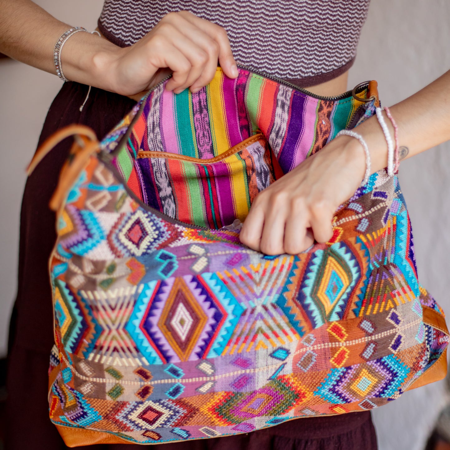 PENELOPE BAG - H&S WHEAT - DUNA AMARILLA - NO. 18208